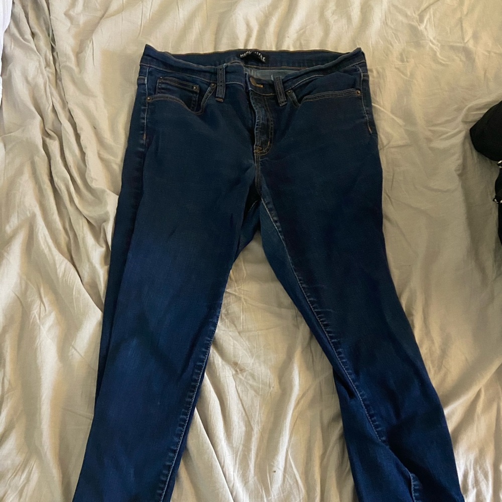 J crew mercantile mid rise skinny jeans